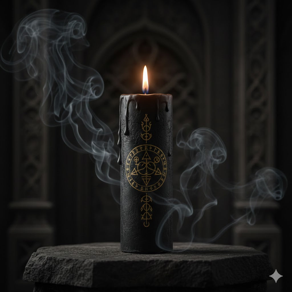 Candela di Protezione Nera
